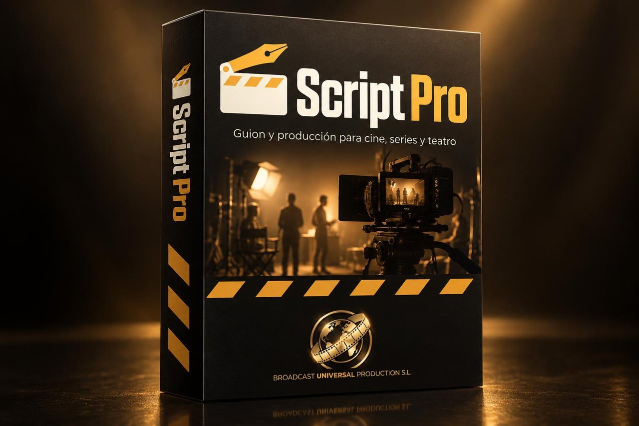 Caja del software Script Pro